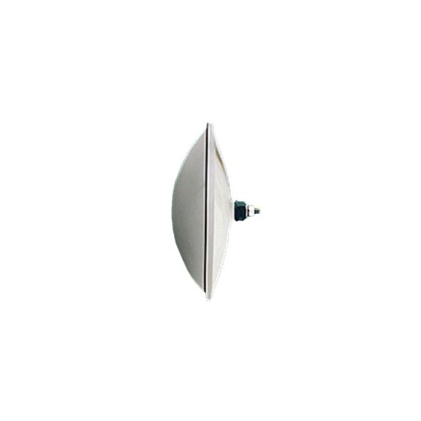 8-1/2 Wide-View Convex P.O. White